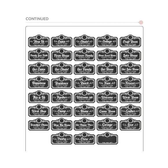 The Everything Interchangeable Wood Sign 57 Sign Options 127 Different Icons - Picture 5 of 10